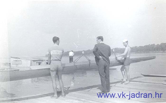 PH Vukovar 1962. 1. mjesto, 2x Ante Colic, Dragimir Zuvanic, trener prof. Gojko Matulina